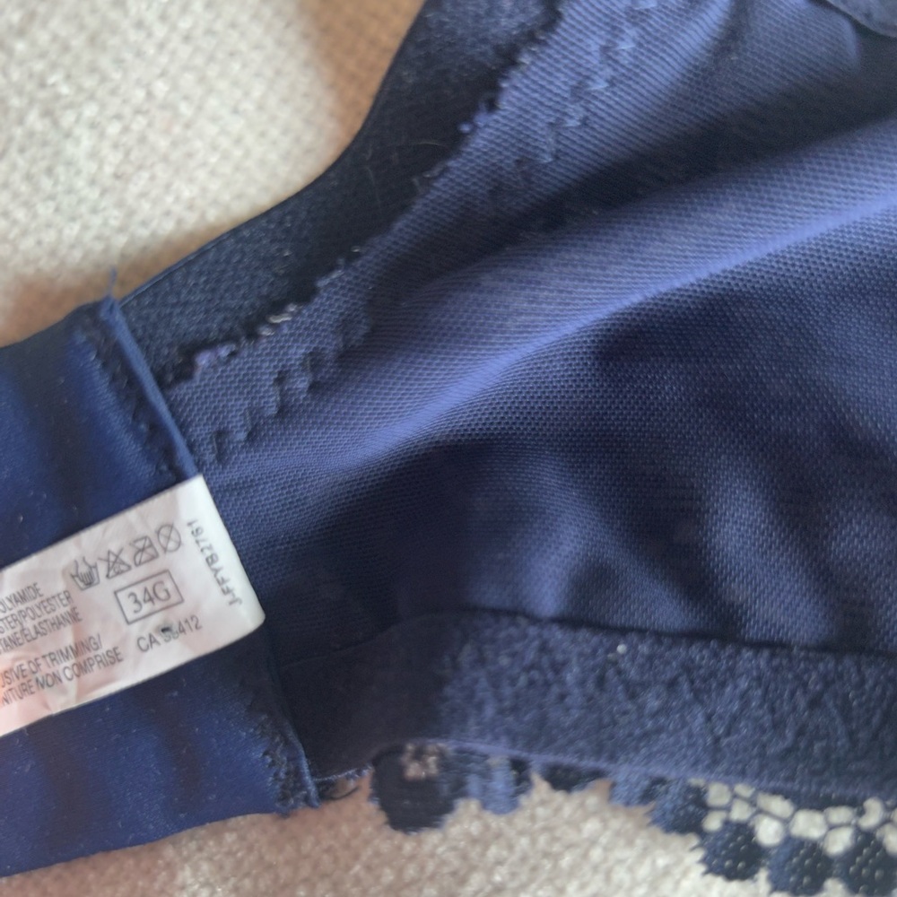Fitfully Yours underwire lace bra 34G - Picture 8 of 8